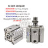 Xi lanh compact Airtac SDA63x30