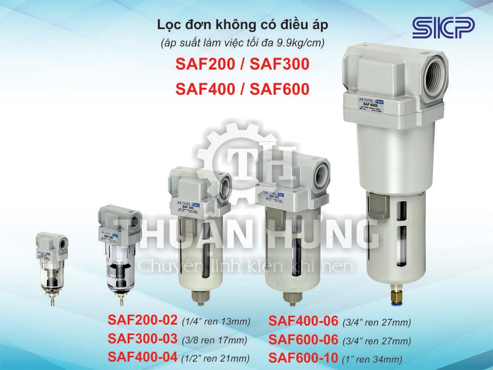 Bộ lọc đơn khí nén SKP300-03