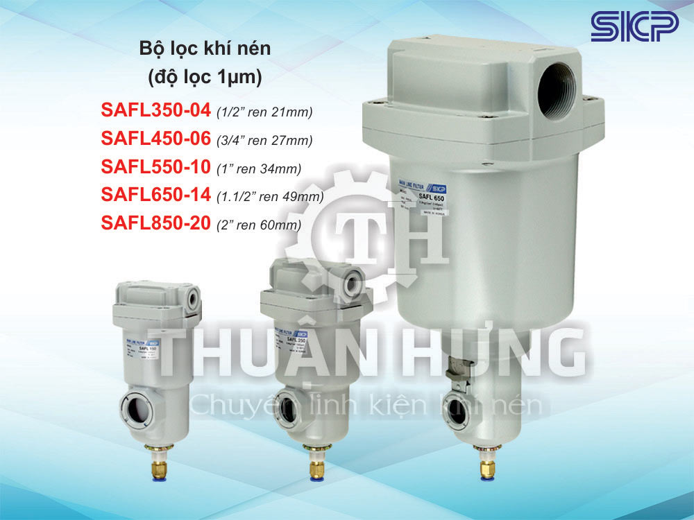 Bộ lọc khí nén SKP SAFL800-20D