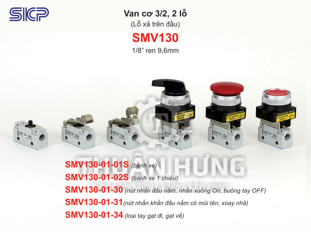 Công tắc hành trình 3/2 SKP SMV130-01-01S