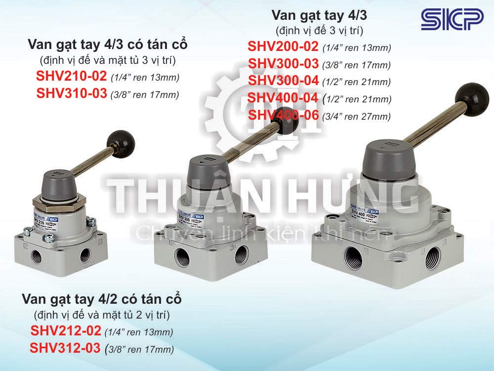 Van khí nén SKP SHV400-04
