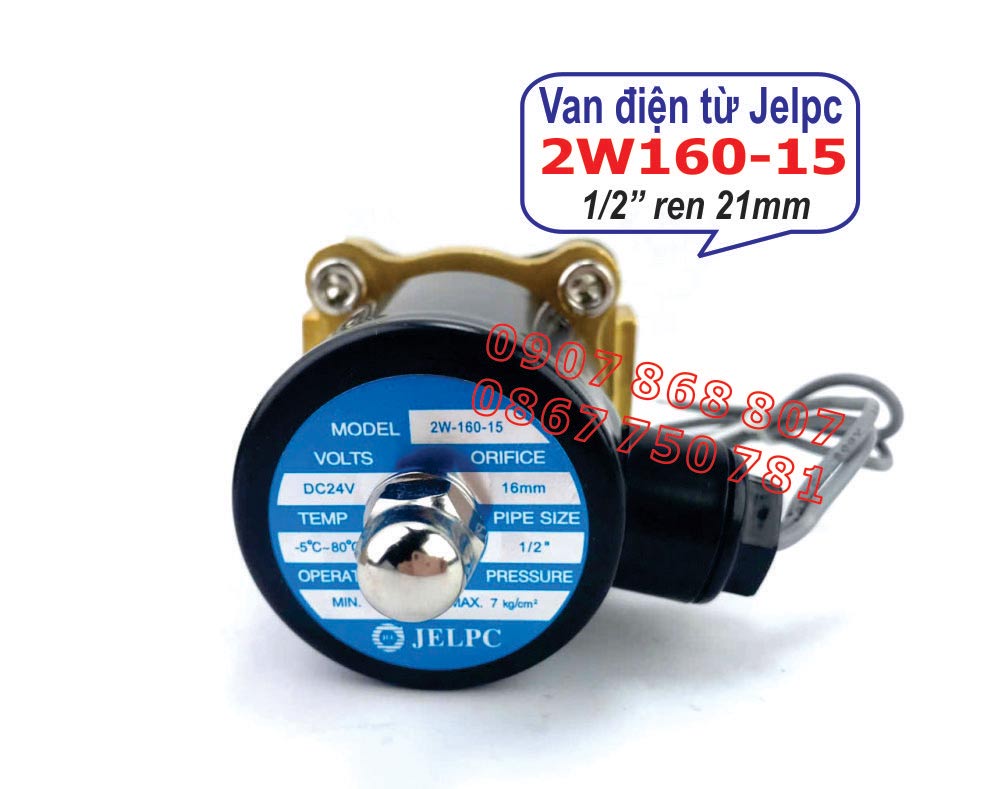 mat-truoc-cua-van-dien-tu-khi-nen-jelpc-2w160-15 Cổng ra của van điện từ 2/2 Jelpc 2W160-15
