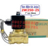 Phía trước van điện từ 2/2 Jelpc 2W250-25